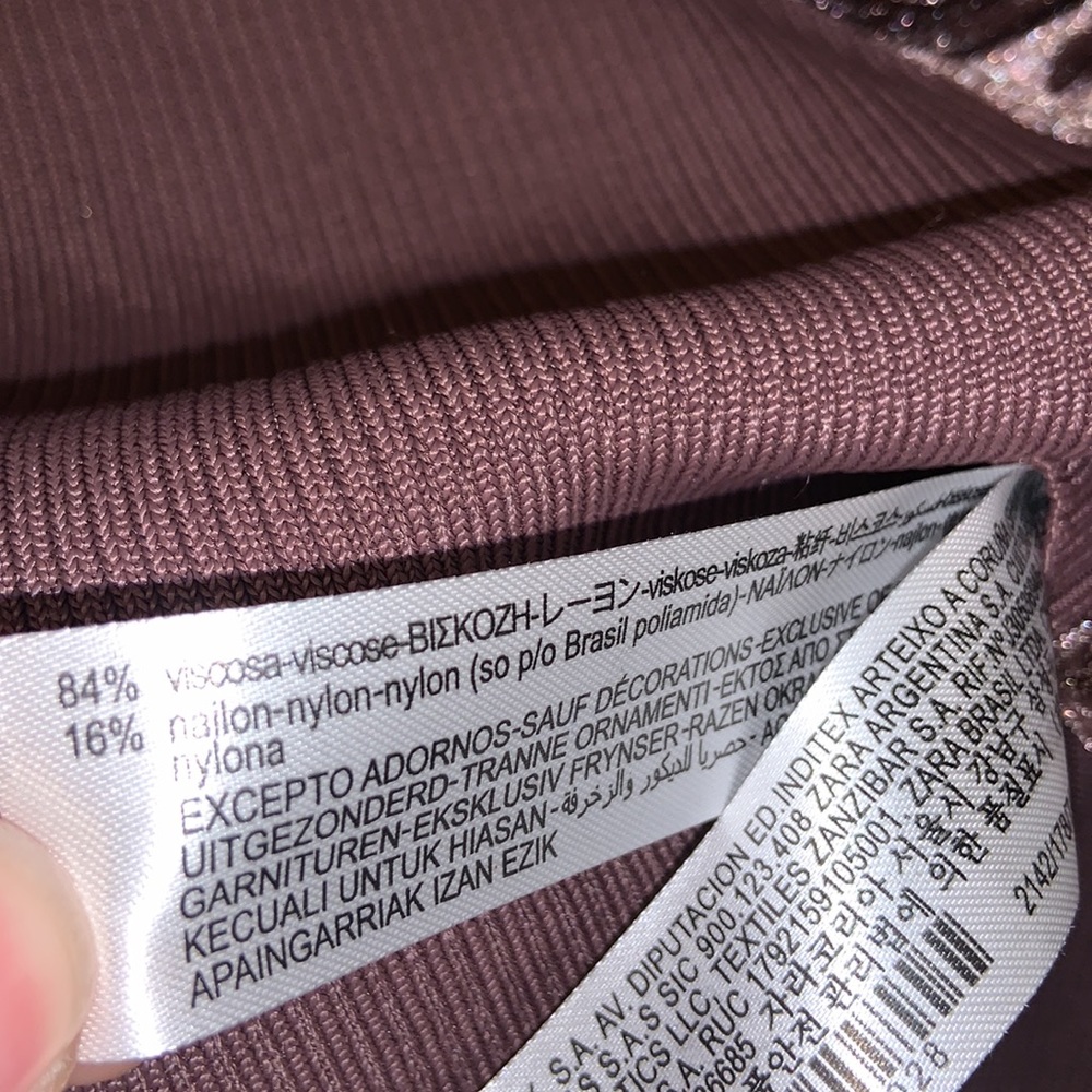 Zara Ribbed Top - Picture 5 of 6